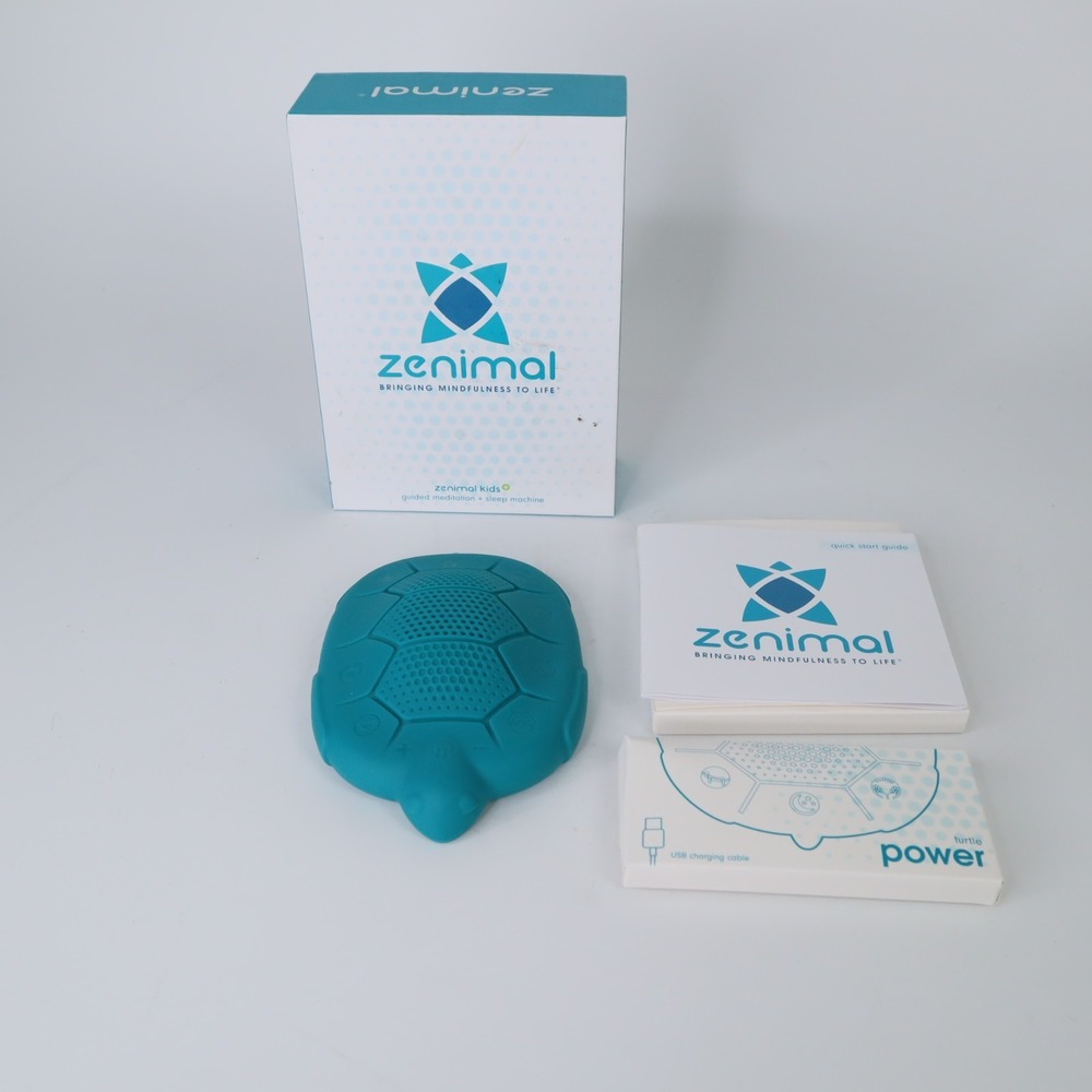 Zenimal Kid's Meditation Sleep Device Portable Speaker Relaxation Turtle